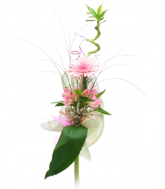 Gerbera and Astromeria bouquet