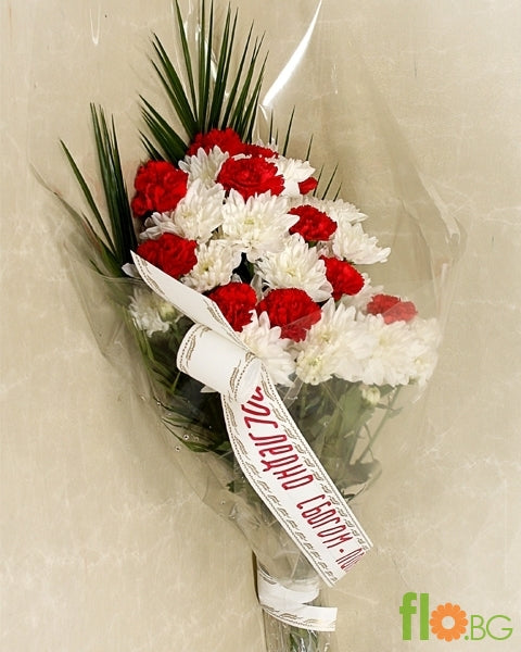 ТРАУРЕН БУКЕТ,съболезнователен букет