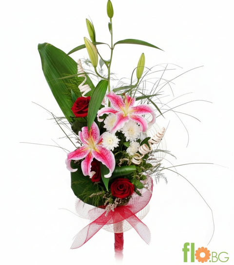 Лилиум, Хризантема и Рози