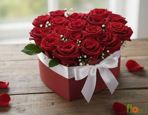 15 РОЗИ В КУТИЯ