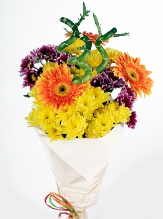 Chrysanthemum and Gerbera bouquet